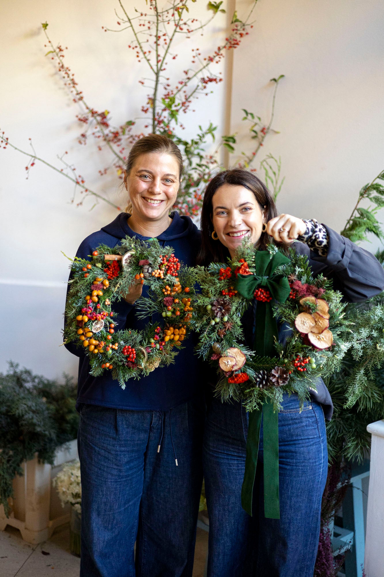 GHIRLANDA NATALIZIA da decorare con Anthea Studio - Venerdì 19 Dicembre